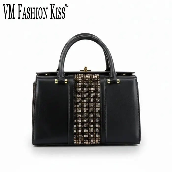 VM FASHION KISS Sac à main élégant et minimaliste de luxe pour femme