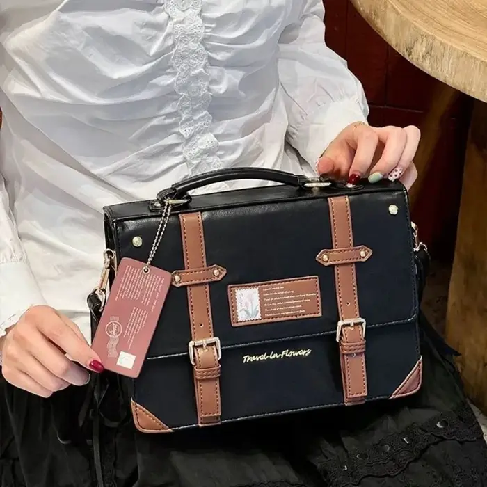03/School-Sac Itabag de grande capacité pour fille