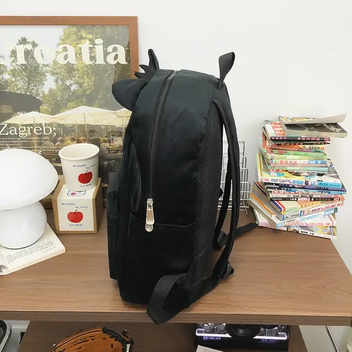 Sacs à dos en tissu doux à motif de dessin animé pour femmes