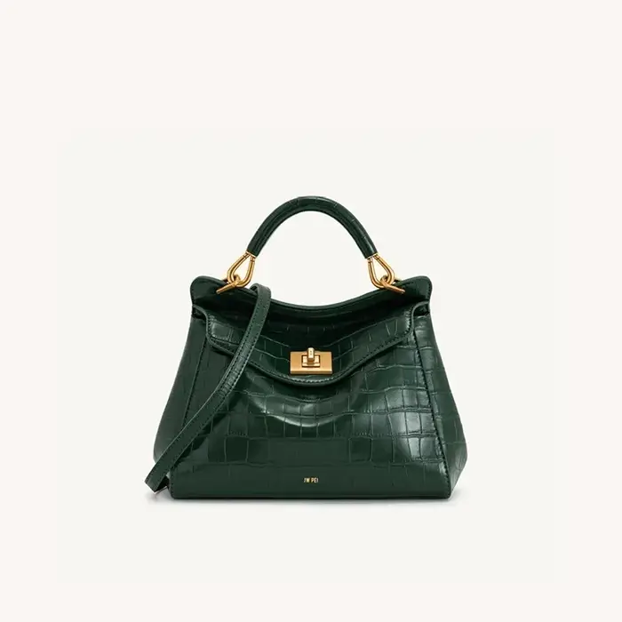 Sac à main JW PEI pour femme, nouvelle collection 2025, sac bandoulière Lucia Lock avec une touche haut de gamme, luxe léger et polyvalent