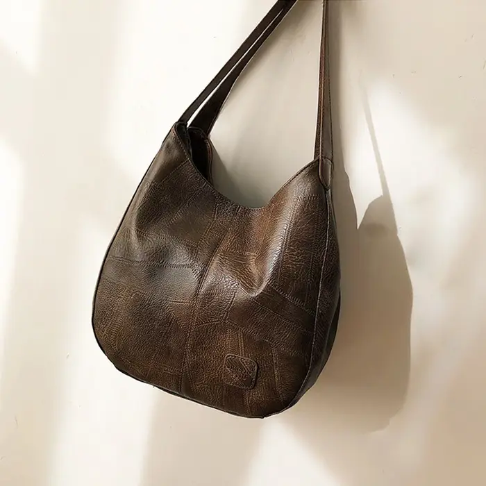 Femmes Vintage sac à bandoulière Designers sacs à main en cuir PU femme luxe poignée supérieure Hobo