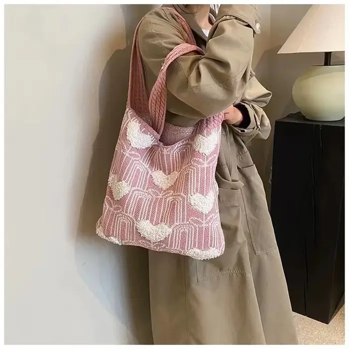 Sac fourre-tout en crochet pour femme