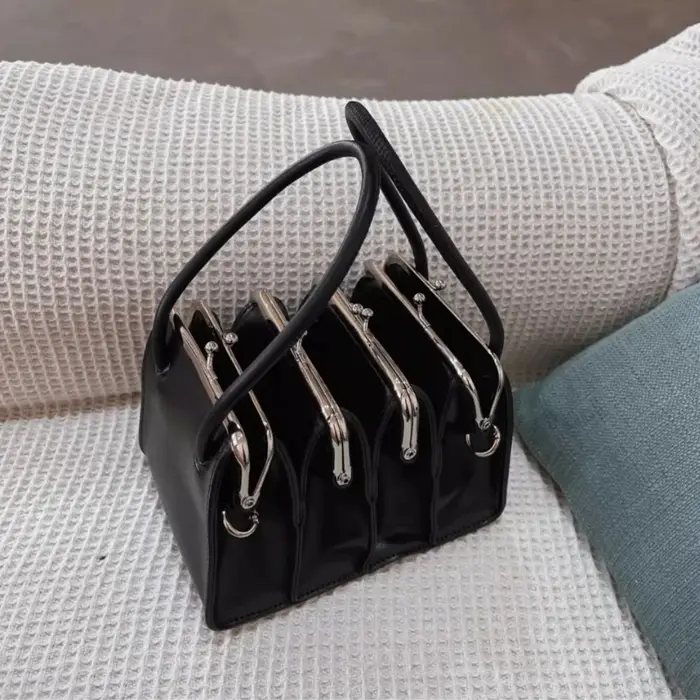 Sacs à main à clips multicouches pour femmes