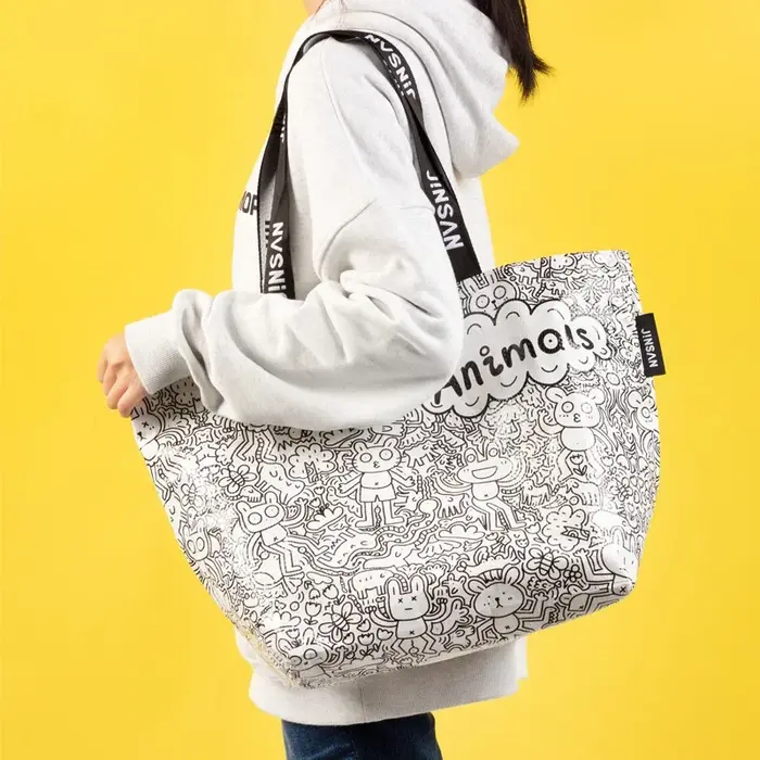 Sac à bandoulière de Shopping créatif de grande capacité