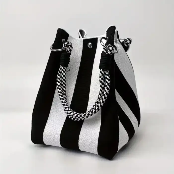 Sac fourre-tout tricoté coréen grande capacité