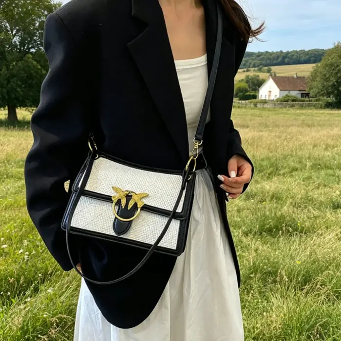 Sac à main en cuir classique pour femme