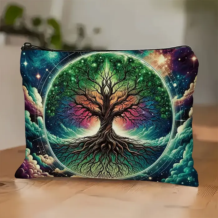 Trousse de maquillage arbre de vie magique