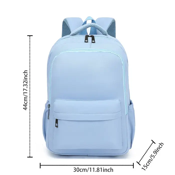 Sac à dos en toile imperméable pour étudiants