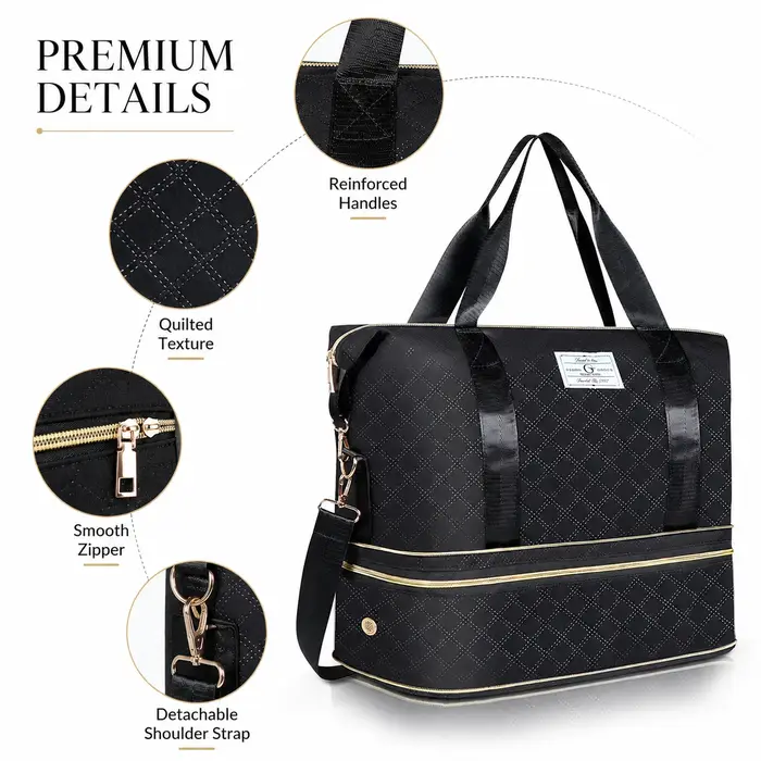 Sac de voyage pliable pour femmes