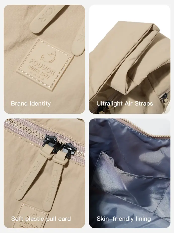 EPOL grand sac à bandoulière pour femme en Nylon sac