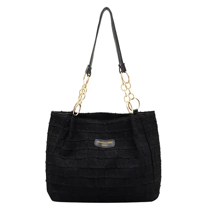 Sac à bandoulière grande capacité pour femme, sac de banane simple et tendance pour le quotidien, sa
