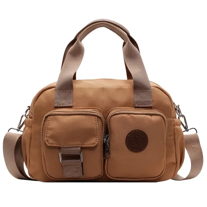 Soldes d'hiver de la saison : Sac à bandoulière en toile grande capacité pour femme
