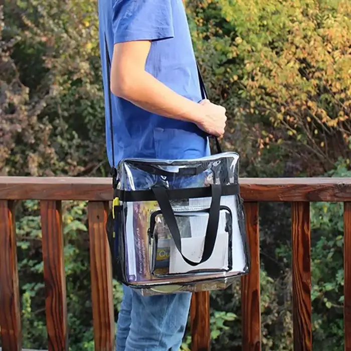 Sac transparent de grande capacité