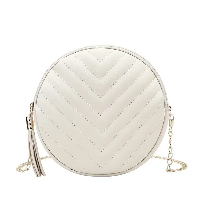 Nouveau petit sac rond sac à bandoulière mode rétro sacs à bandoulière dame chaîne sac élégant à la