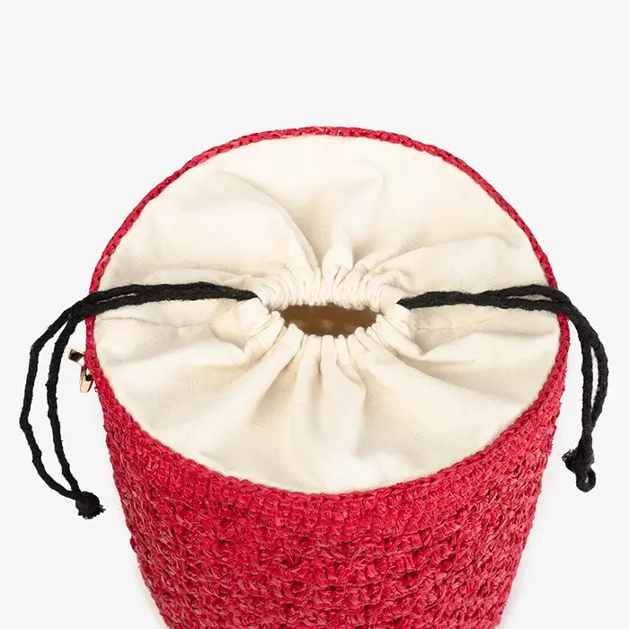 BEAUTODAY – sacs seau en raphia pour femmes