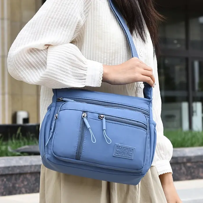 Sac à bandoulière multi-poches pour femmes