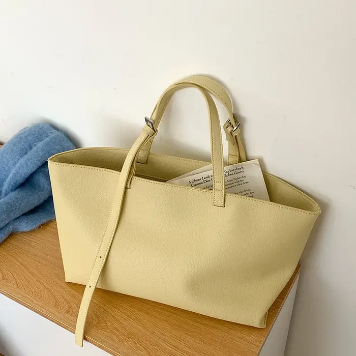 Sac fourre-tout souple décontracté pour femmes