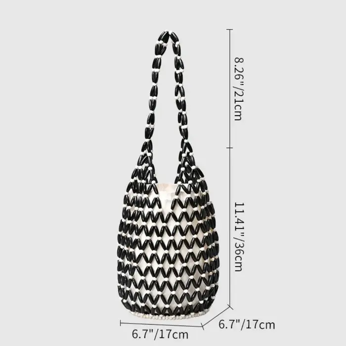 Sac à main tissé bohème tendance pour femme