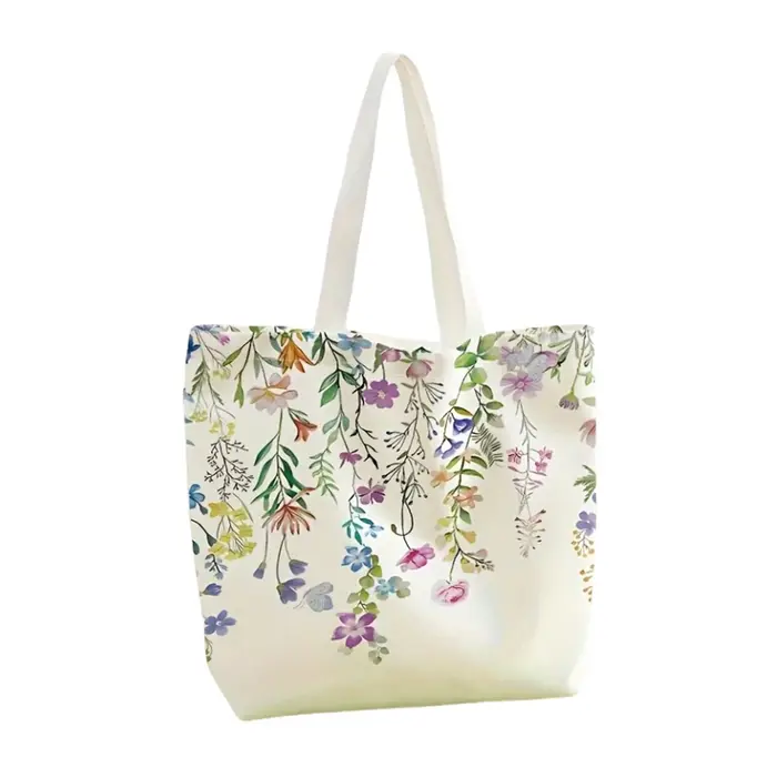 Sac fourre-tout imprimé fleur