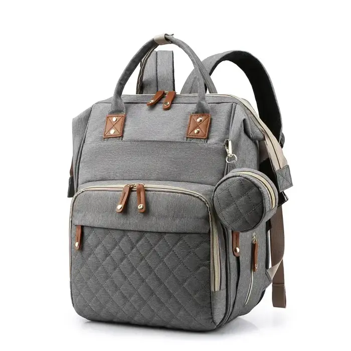 Sac à dos pour maman avec berceau pliable