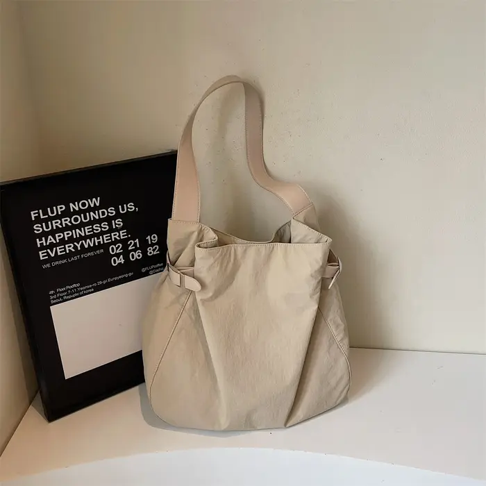 Sac fourre-tout en toile de style japonais pour femmes 2025