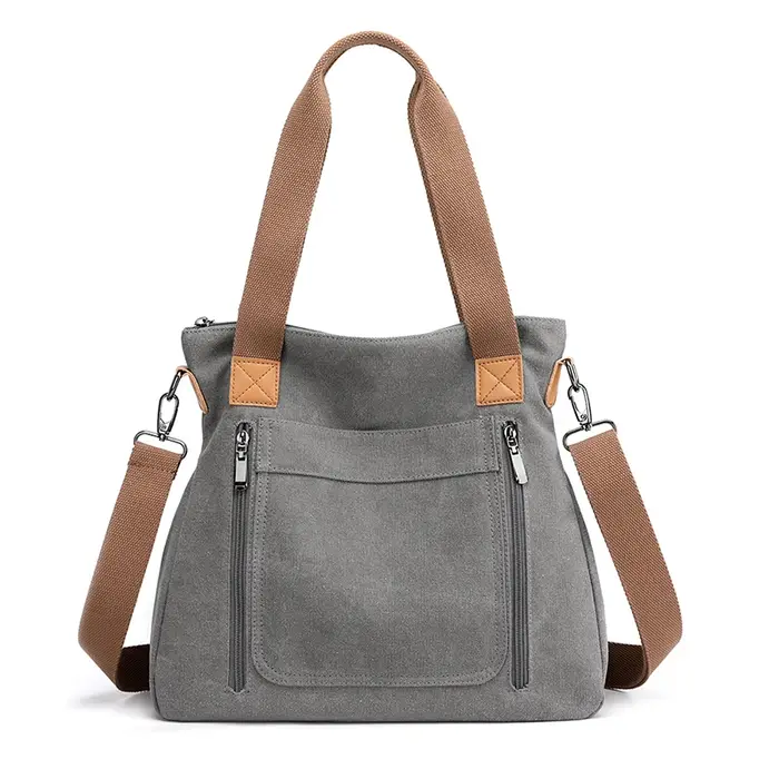 Sac à bandoulière en toile pour femme