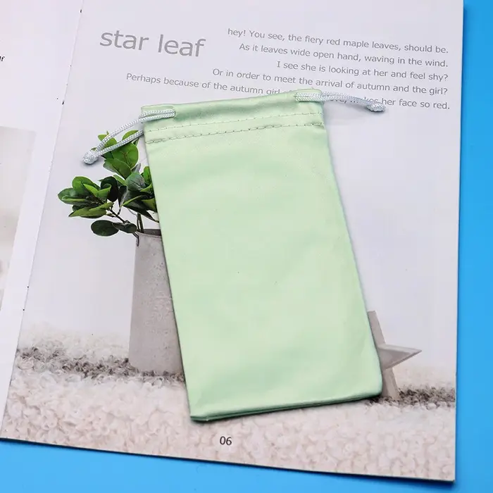 Sac à lunettes en microfibre