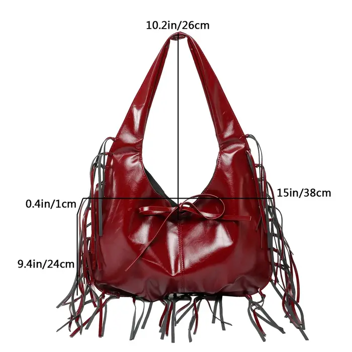 Mode gland sac à bandoulière femmes argent noir sac en cuir souple grande capacité sous les bras fourre-tout Hobo Shopper sac dame aisselle sac à main