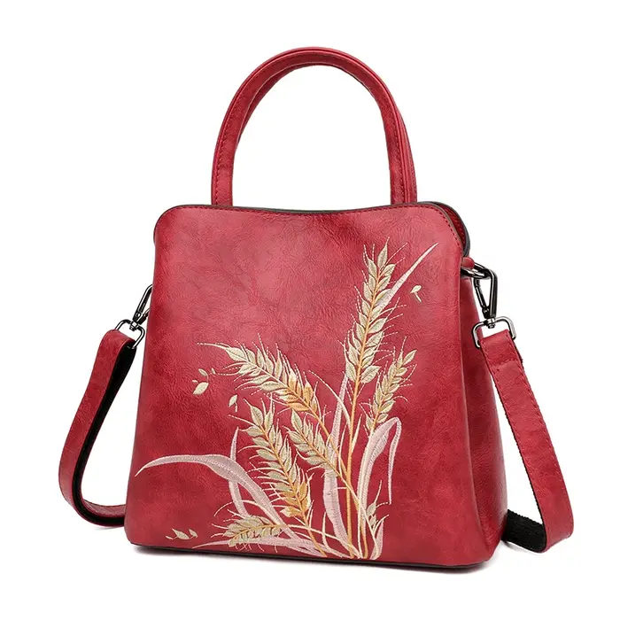 Sac à main brodé vintage pour femme