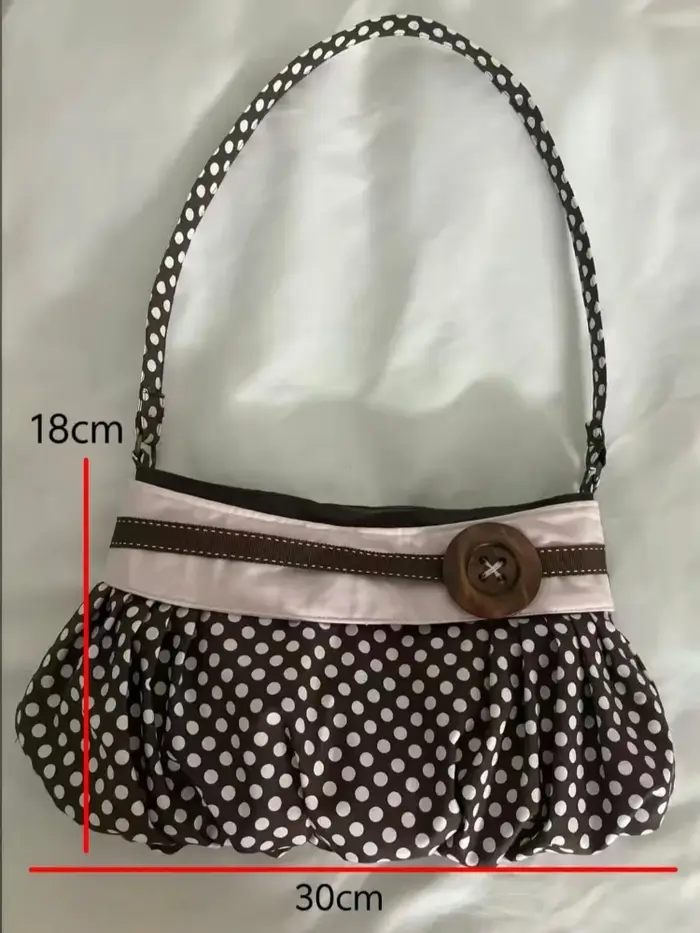 Sacs messagers tendance pour femmes 2026 Nouvelle collection Sac à main vintage à pois Sacs fourre-t