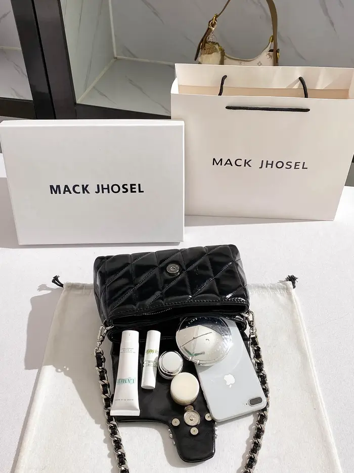 Sac carré compact Mack Jhosel 2025 – Sac à bandoulière pour trajets quotidiens