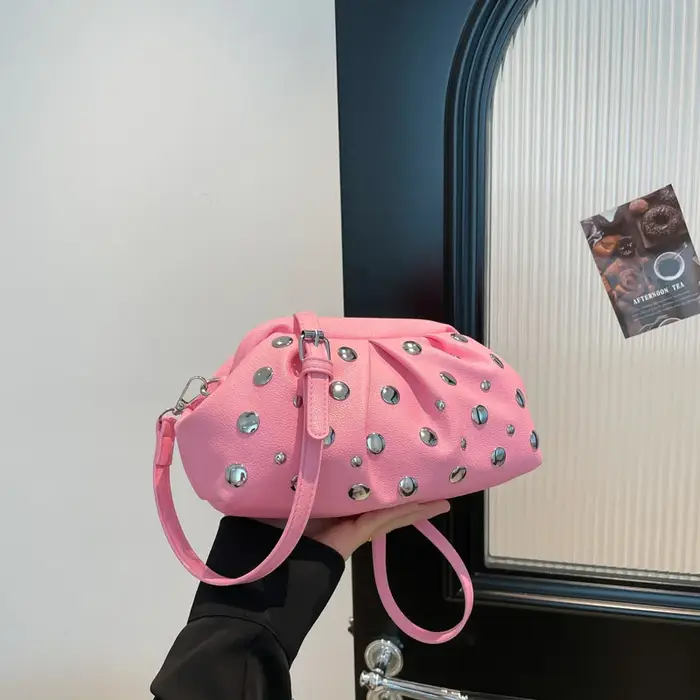 Mode Hobo sac de luxe concepteur sac à main plissé nuage sac marque embrayages pince sac à main dame