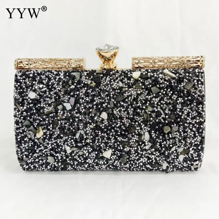 Pochette de soirée élégante pour femme, sac à main et sacs à main pour fête de mariage, sac à bandou