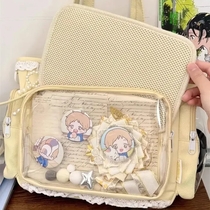Sac à bandoulière Itabag japonais bidimensionnel motif Ballerine Grande Façon