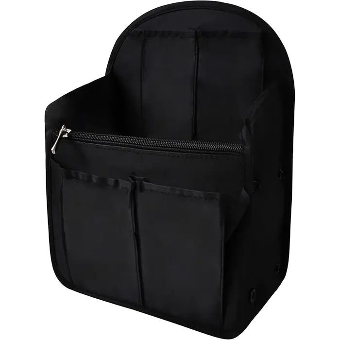 Organisateur de sac à dos, doublure d'insertion, sac de voyage suspendu dans un sac avec de nombreus