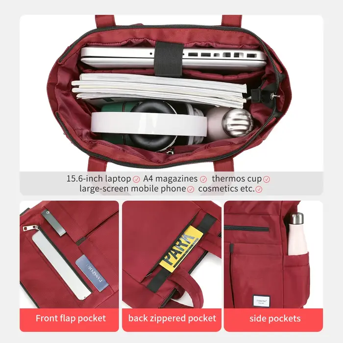Tig10eu-Sac à dos fourre-tout multidirectionnel pour femme