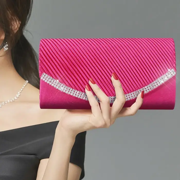 Sac de soirée brillant, pochette, sac bandoulière, sac à épaule scintillant, sac sous le bras, petite pochette, sac à main en strass, mariage
