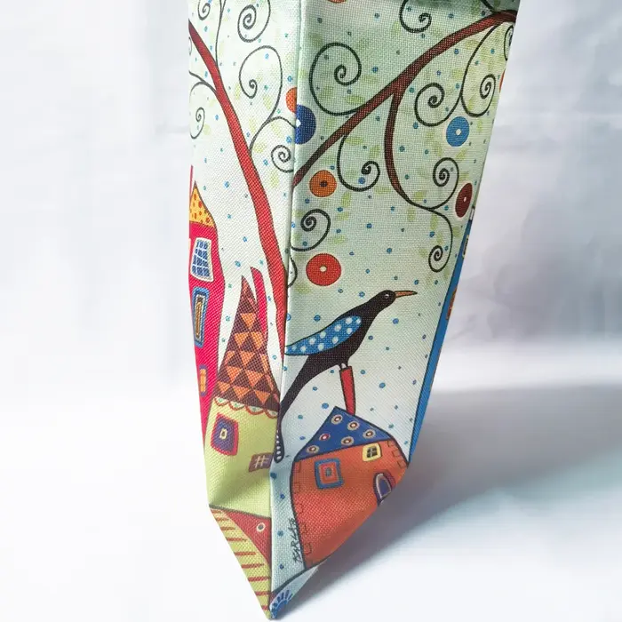 Claude Monet-Sac à Main Imprimé Abstrait pour Femme