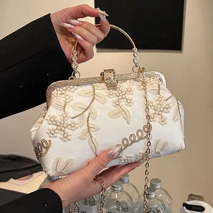 Sacs à main de soirée de style chinois vintage pour femmes