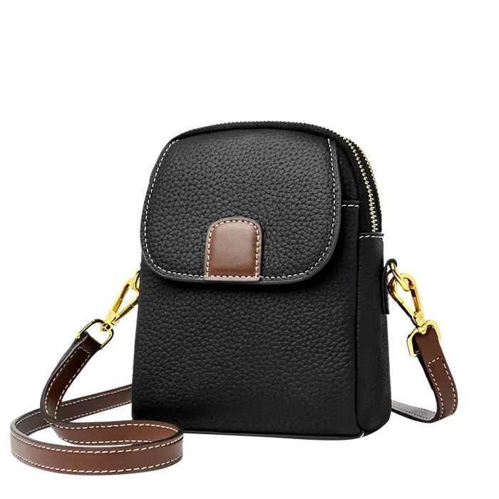 Sac à bandoulière pour femme, mini sac bandoulière antivol polyvalent et tendance, style grain de li