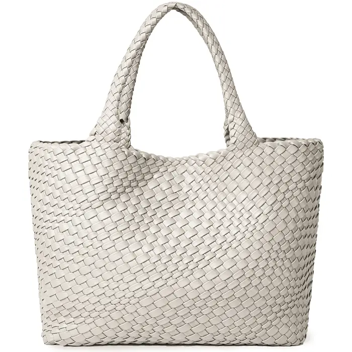 Sac fourre-tout tissé pour femme