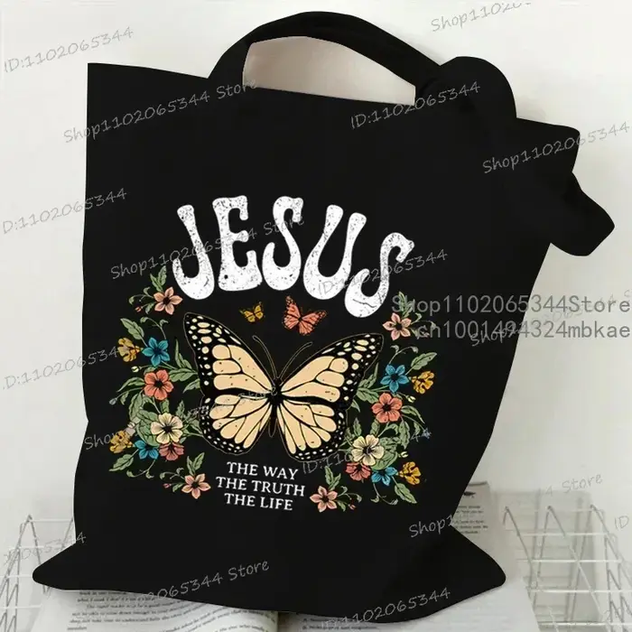 Femmes sacs à main jésus papillon toile sac Vintage fleur