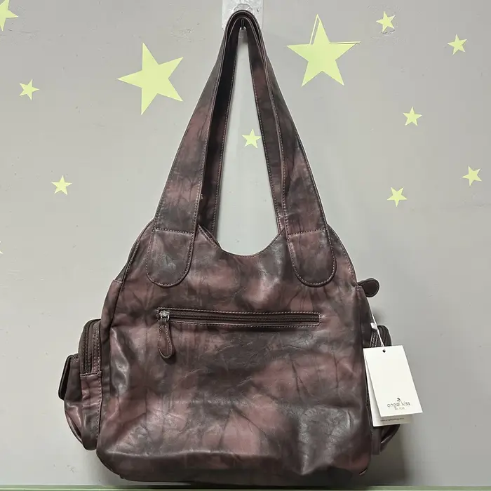 Sac vintage pour femmes, sacs à main tendance en cuir PU, sacs à bandoulière, sacs fourre-tout grand