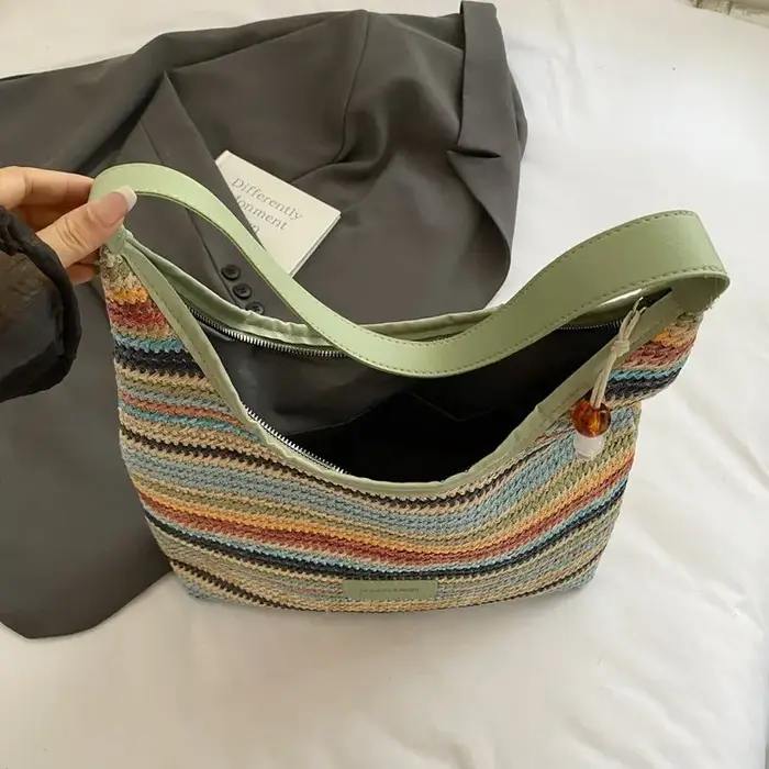 Sac fourre-tout classique haut de gamme en cuir pour femmes, marque de luxe, à la mode, élégant, Chi