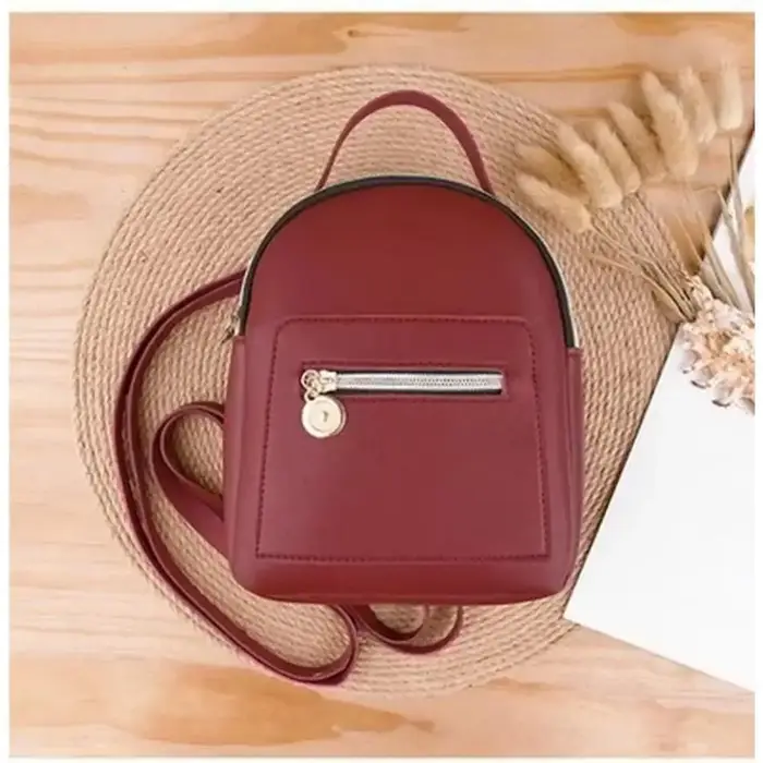 1 pièces sac à dos femme petit sac cartable étudiant sac à dos