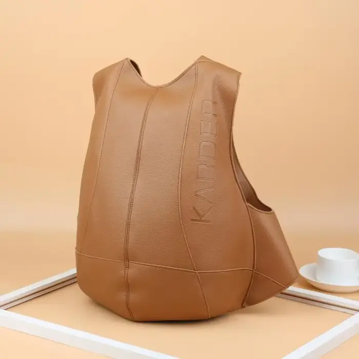 Sac à dos Anti-vol en cuir pour hommes et femmes, sacoche de voyage à la mode