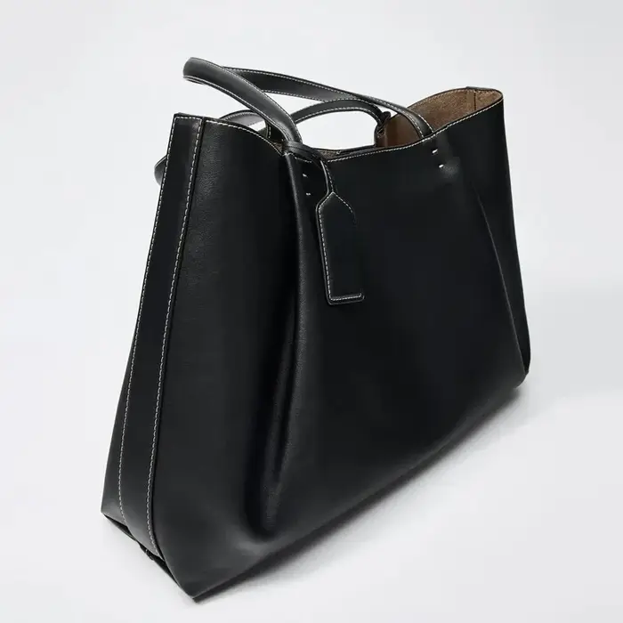 CLIP TOTE BAG, design de sac à main de luxe à la mode pour femmes, sac à bandoulière simple et contr