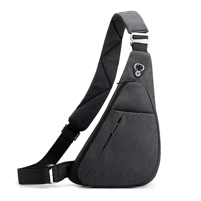 Sac à bandoulière antivol pour hommes et femmes, sac à bandoulière poitrine, sac à bandoulière pour 