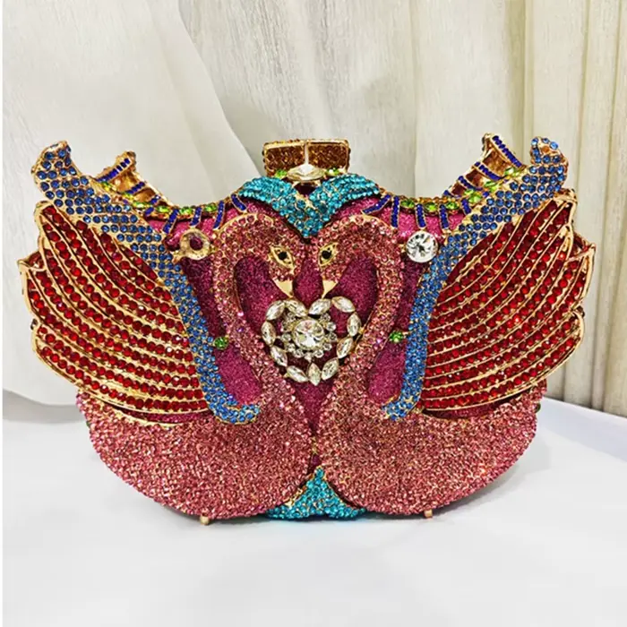 WHTUOHENG – sac de soirée en strass pour femmes