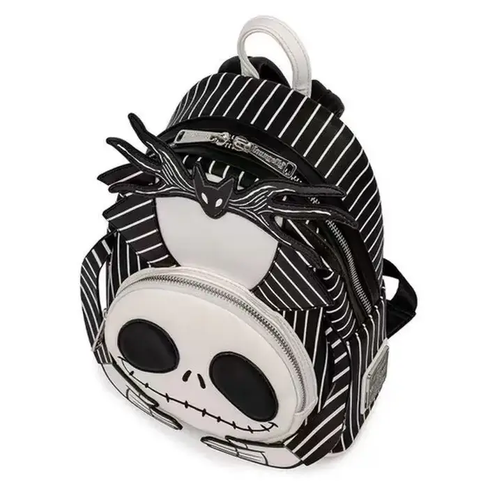 Sac à bandoulière double pour femme Loungefly Nightmare Before Christmas Headless Jack Skellington